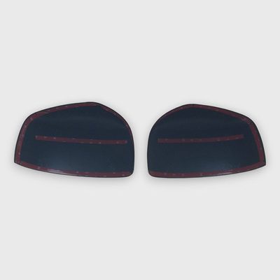 2008-2020 Dodge Grand Caravan Mirror Cover Caps Gloss Black 2Pcs ABS Plastic
