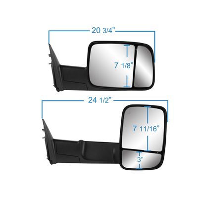 Fits 2012-2022 Ram 3500, 2013-2018 1500, 2013-2022 2500, 2019-2022 1500 Classic (KSR-60193C)