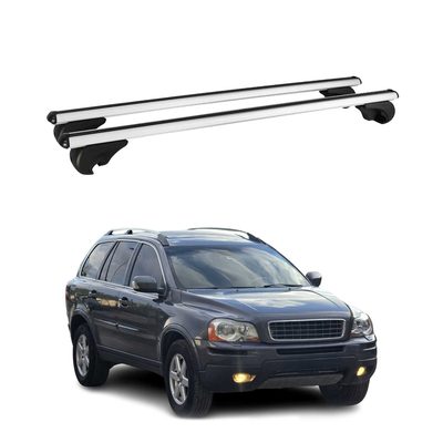 2003-2014 Volvo XC90 Roof Rack Cross Bars Silver