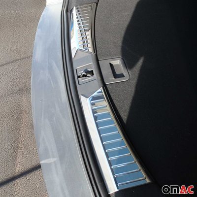 2013-2016 Ford Escape Trunk Sill Cover Bumper Guard Protector Stainless Steel Silver