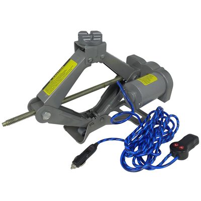 Universal 12V 2-Ton Emergency Electric Scissor Jack & Impact Wrench Kit