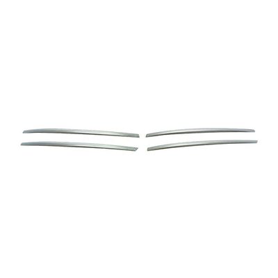 2010-2016 VW Amarok Front Bumper Grill Trim Molding Stainless Steel Silver 4 Pcs