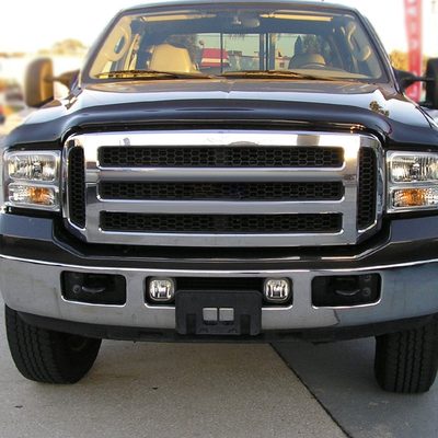 2005-2007 Ford F-250/F-350/Excursion H10 Fog Lights Chrome/Clear Lens