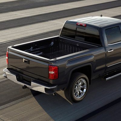 2014-2018 Chevy Silverado/2014-2018 GMC Sierra Black ABS Tailgate Cap Cover
