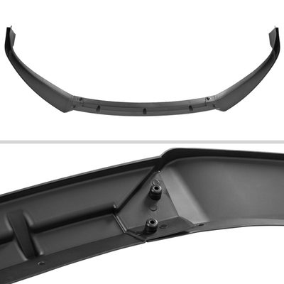2016-2020 Tesla Model S Matte Black 3Pcs Front Bumper Lip Splitter Kit