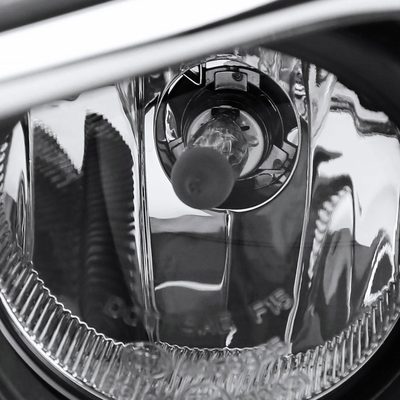 2016-2020 Mitsubishi Outlander H16 Fog Lights Kit Chrome Housing/Clear Lens