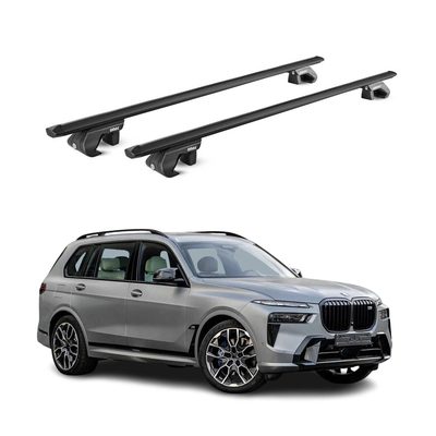 2019-2026 BMW X7 G07 Roof Rack Cross Bars Black