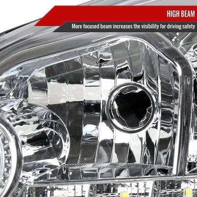 2006-2013 Chevy Impala / Impala Limited / Monte Carlo Headlights LED Chrome