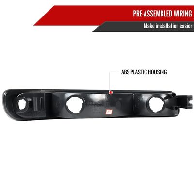 1999-2006 GMC Sierra/Yukon XL/SLT Dual Halo Headlights&Bumper Lights Smoke