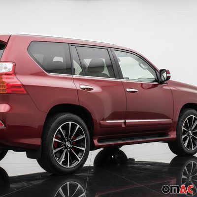 2010-2013 Lexus GX 460 Window Molding Trim Streamer Brushed Stainless Steel Silver 6x