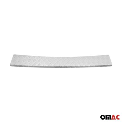 OMAC Rear Bumper Sill Cover for Ford Tourneo Custom I 2012-2023 Aluminium Silver