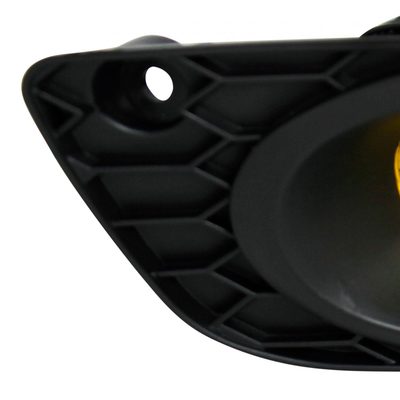 2012 Honda Civic Sedan H11 Fog Lights Kit Chrome Housing/Yellow Lens