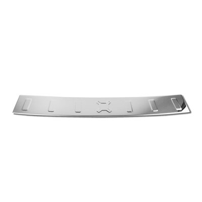 2015-2024 Jeep Renegade Rear Bumper Sill Cover Protector Guard Steel Silver