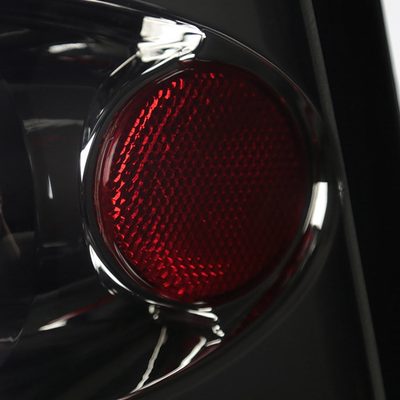2003-2006 Chevrolet Silverado Tail Lights Chrome Housing/Smoke Lens