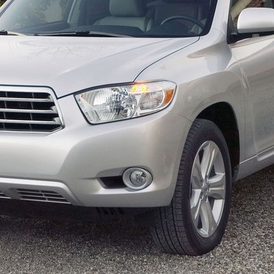 2008-2011 Toyota Highlander H11 Fog Lights Kit Switch & Wiring Harness Chrome