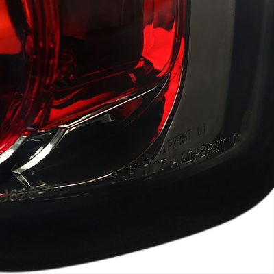 1997-2004 Dodge Dakota Tail Lights Chrome Housing/Smoke Lens
