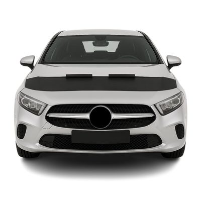 2013-2018 Mercedes A Class W176 Hatchback Car Bonnet Mask Hood Bra Black