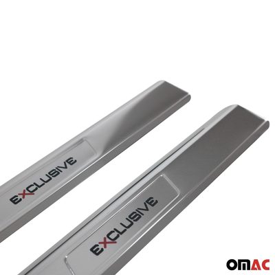 2009-2011 VW Tiguan Door Sill Scuff Plate Scratch Protector Exclusive Stainless Steel