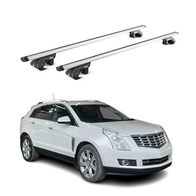 2010-2016 Cadillac SRX Roof Rack Cross Bars Silver