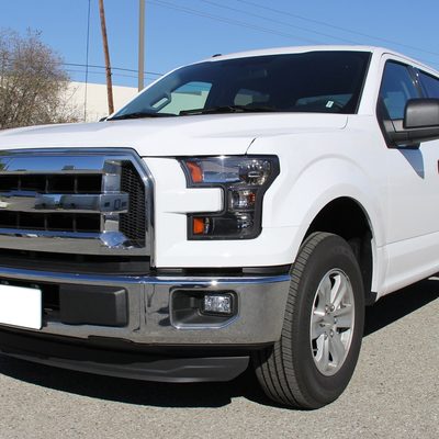 2015-2017 Ford F-150 Replacement Factory Style Headlights Matte Black/Clear