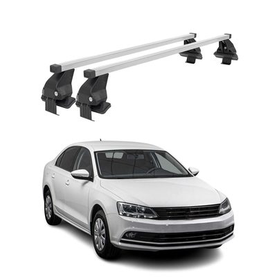 2011-2018 VW Jetta A6 Roof Rack Cross Bars Silver