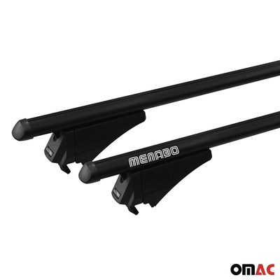 Cross Bars Roof Racks Aluminium for Chevrolet Suburban 2021-2026 Black 2Pcs