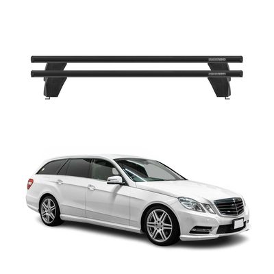 2010-2016 Mercedes E Class W212 Sedan Roof Rack Cross Bars Black