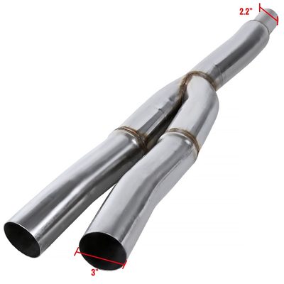 2015-2021 Ford Mustang 2.3L EcoBoost S.Steel Dual Catback Exhaust System
