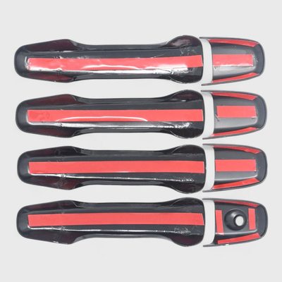 2011-2019 Ford Explorer Door Handle Cover Gloss Black 8Pcs ABS Plastic