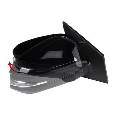 2013-2015 Toyota RAV4 Black 7Pin Heated Side Mirror LED Turn Signal Passenger