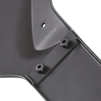 2016-2019 Nissan Sentra Matte Black Polypropylene 3Pcs Bumper Lip Spoiler