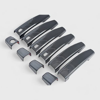 2011-2016 Chevrolet Cruze Door Handle Cover Gloss Black 8Pcs ABS Plastic