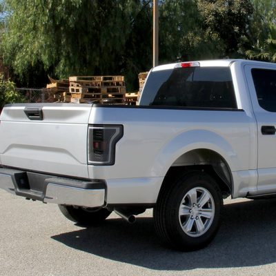 2018-2020 Ford F-150 LED Tail Lights Matte Black Housing/Clear Lens