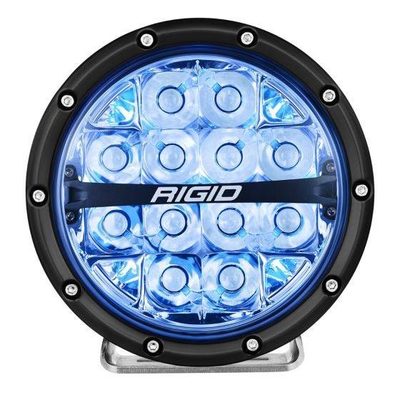 Par de Faros Redondos Rigid 360 Series RGB de 6" con tipo de haz Spot