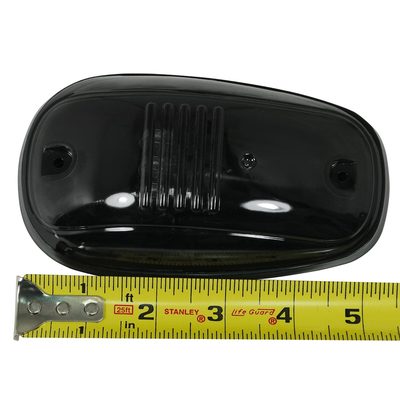 Universal 5PC Set Roof Cab Amber LED Lights Black Housing/Smoke Lens
