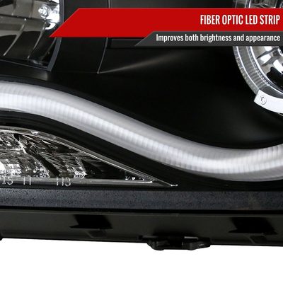2011-2015 Chevy Cruze / 16 Cruze Limited Headlights LED Light & Signal Black