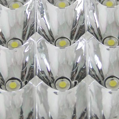 Universal 4"x6" 15-LED Sealed Beam Headlights w/ H4 Plug Black Alu Housing/PMMA