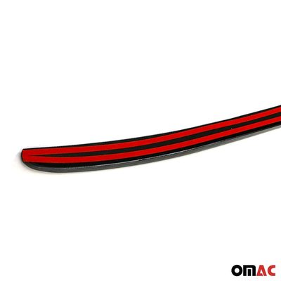 2015-2018 Audi A3 Sedan Rear Trunk Spoiler Wing Black