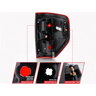 Fits 2009-2014 Ford F150 (ANZ-311299)