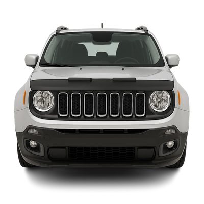 2015-2024 Jeep Renegade Car Bonnet Mask Hood Bra Black