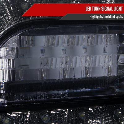 2005-2010 Chrysler 300 Base/LX/Touring Headlights LED Light&LED Signal Smoke