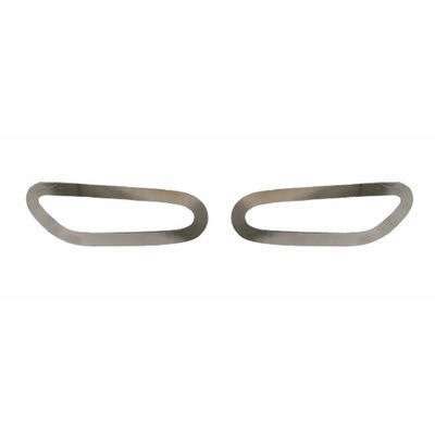 2013-2015 BMW X1 E84 Side Indicator Signal Trim Cover Stainless Steel 2Pcs