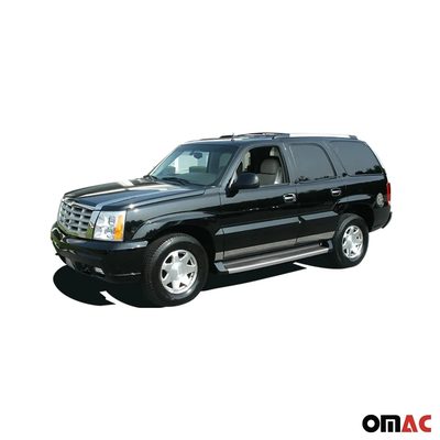 2002-2006 Cadillac Escalade Stainless Rocker Panel Trim 8Pcs