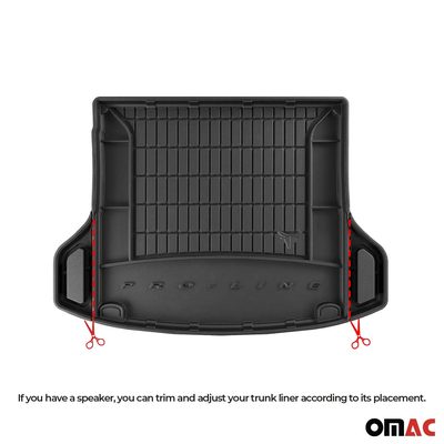 2017-2022 Hyundai Ioniq Hybrid Premium Cargo Liner Trunk Mat All Weather Heavy Duty