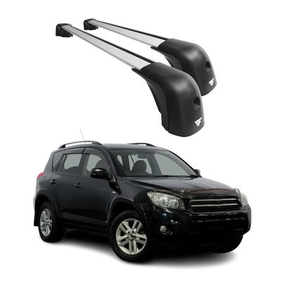 2001-2012 Toyota RAV4 Roof Racks Cross Bars Silver