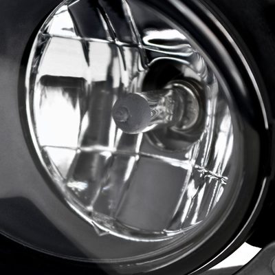2010-2012 Nissan Altima Sedan H11 Fog Lights Kit Chrome Housing/Clear Lens
