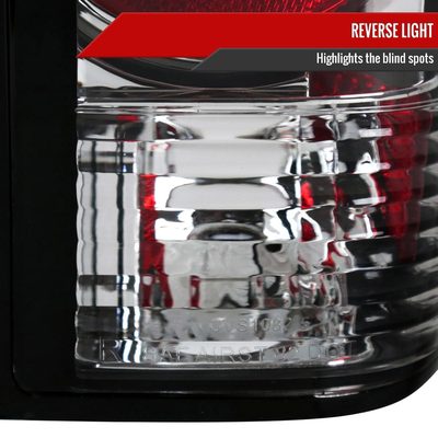 1982-1994 Chevy S10/Blazer GMC S15/Sonoma Tail Lights Chrome/Clear Lens