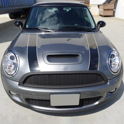 2007-2015 Mini Cooper R55 R56 R57 R58 R59 Single Halo Headlights Chrome
