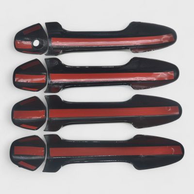 2016-2024 Toyota Tacoma Door Handle Cover Gloss Black 8Pcs ABS Plastic