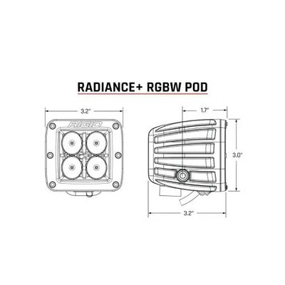 Radiance Plus Pod RGBW Par